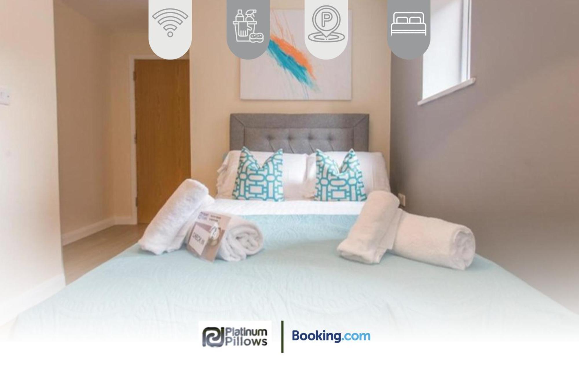 Modern Oxford 2 Bedroom Apartments, Near Headington Hospital, Families & Contractor Accommodation With Parking Ngoại thất bức ảnh