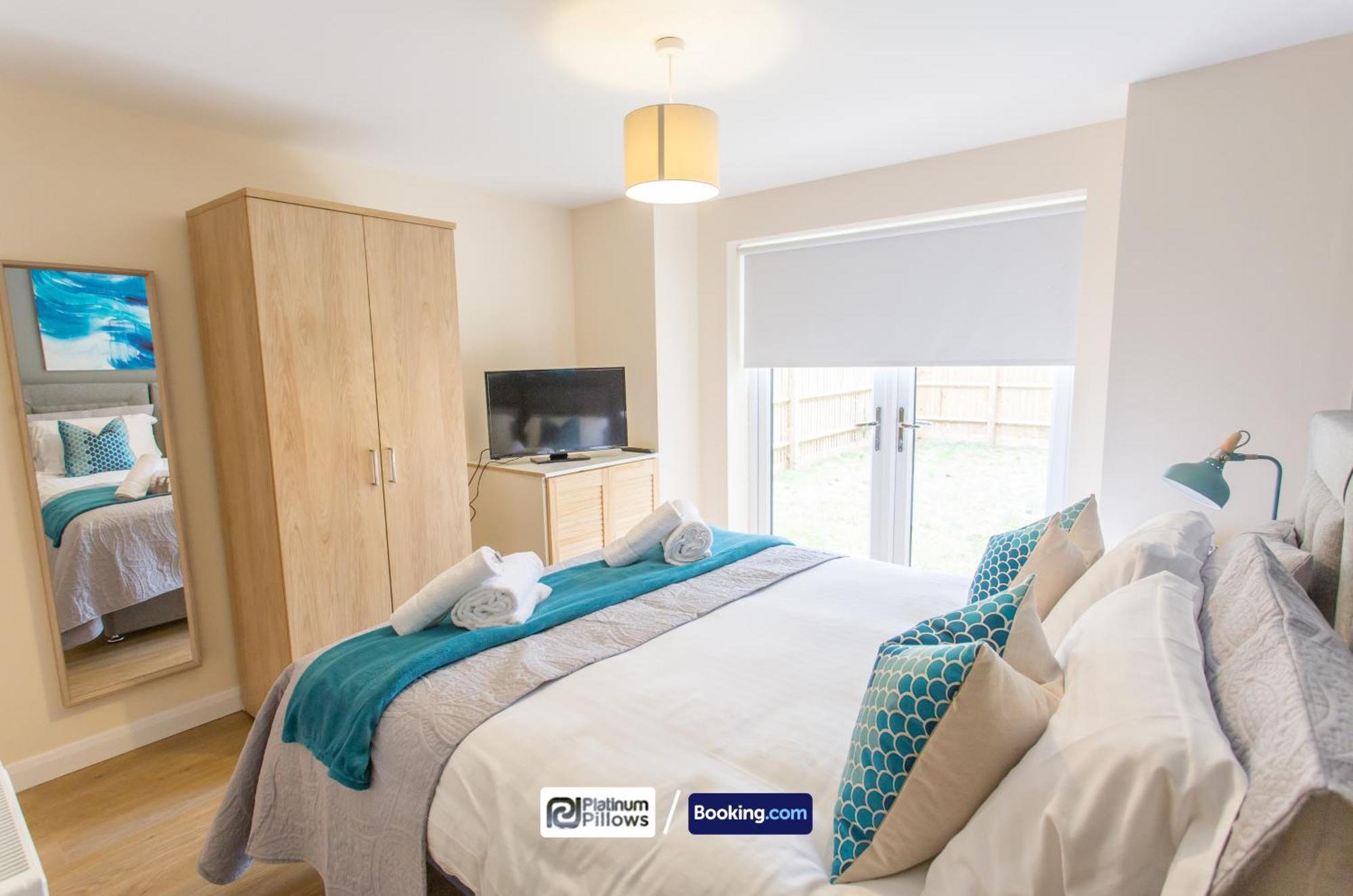 Modern Oxford 2 Bedroom Apartments, Near Headington Hospital, Families & Contractor Accommodation With Parking Ngoại thất bức ảnh