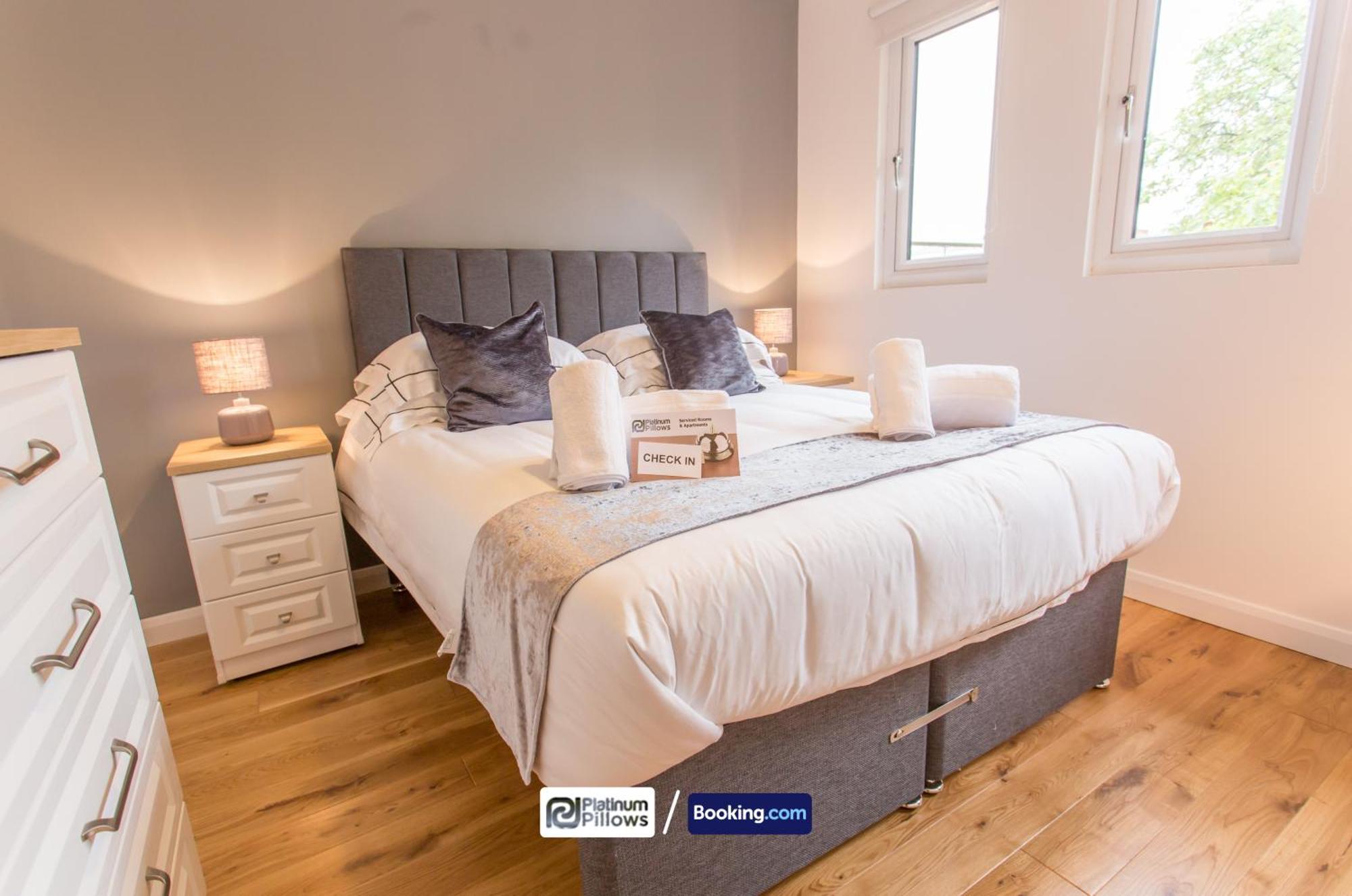 Modern Oxford 2 Bedroom Apartments, Near Headington Hospital, Families & Contractor Accommodation With Parking Ngoại thất bức ảnh