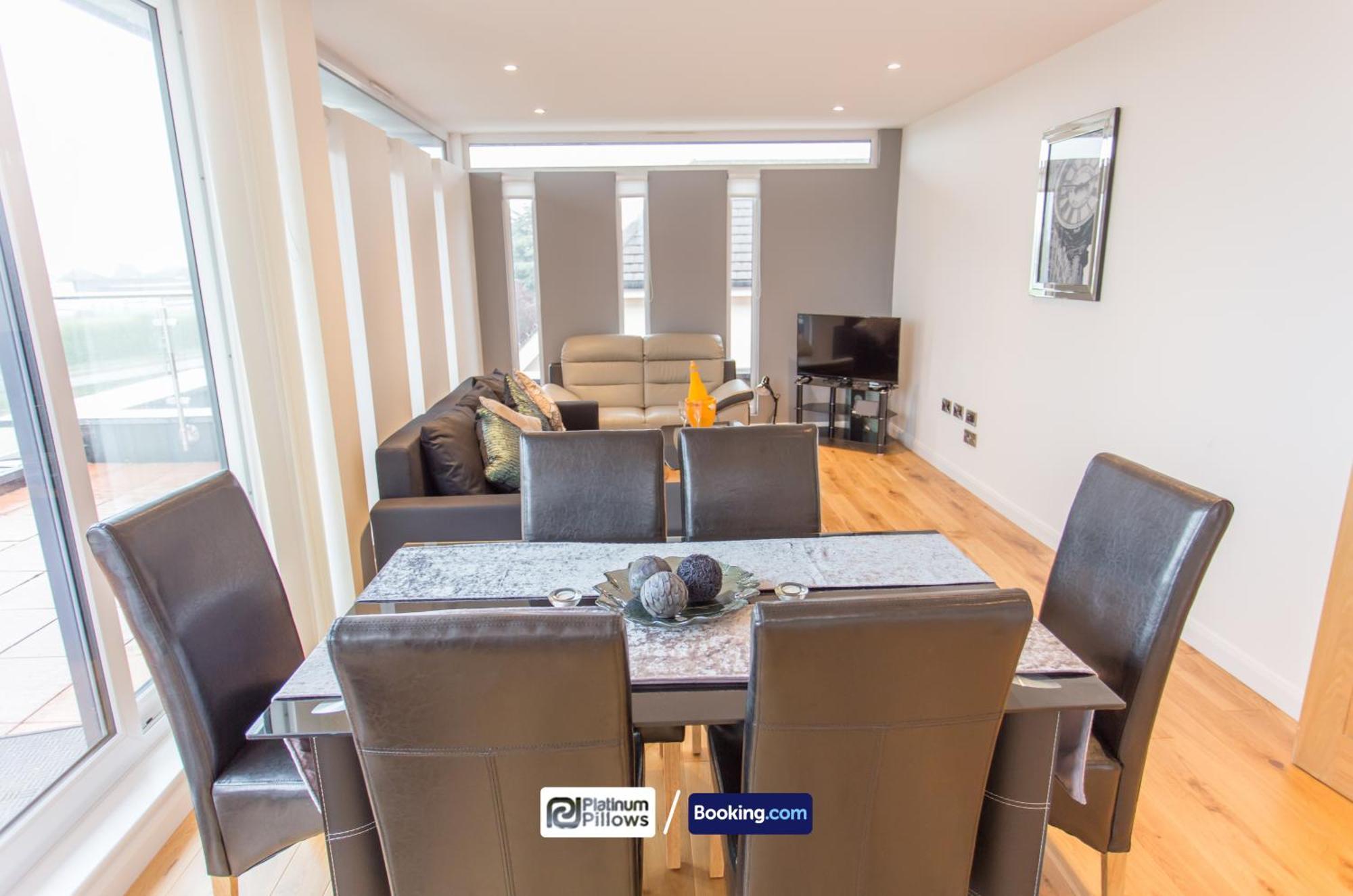 Modern Oxford 2 Bedroom Apartments, Near Headington Hospital, Families & Contractor Accommodation With Parking Ngoại thất bức ảnh